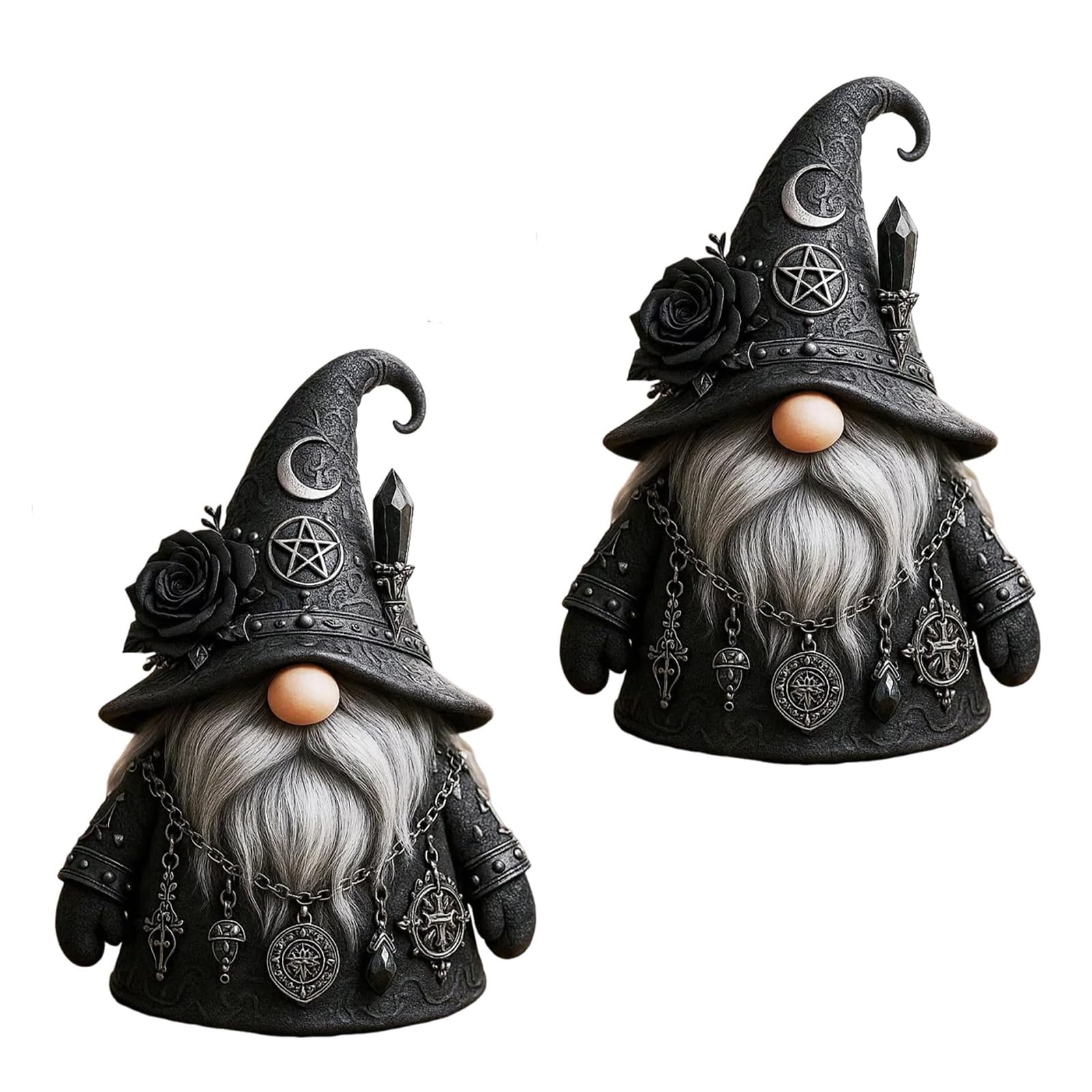 Limtula Gothics Wizard Gnomes Figurines Resin Statues Sculptures Decorative Ornament Home Decors Collectible Figurines Resin Statue