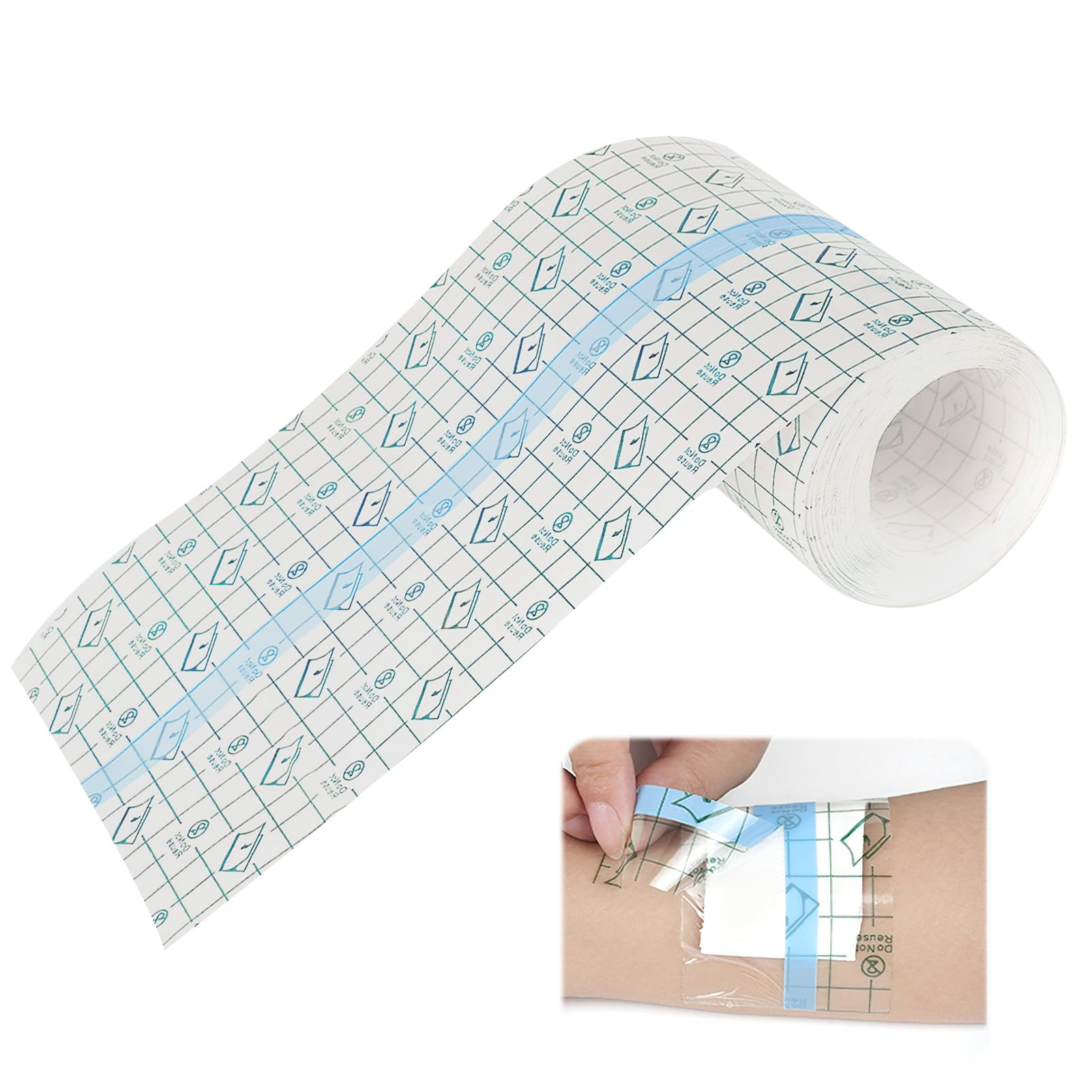Tattoo-Folie Wasserdicht – 10cm X 5m, Atmungsaktiv, Als Second Skin Zur Tattoo-Nachsorge