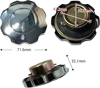 Amazon | ファビュラス堂 ガソリン タンク キャップ 鍵 キー 付き