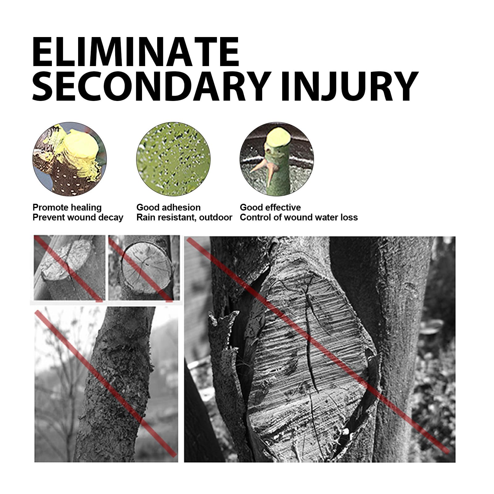 Wound Dressing, zamknięcie ran na drzewa, wosk do ran, balsam do ran, balsam do drzew, środek zamykający rany na drzewie, środek do zamykania ran na drzewie, środek do leczenia drzew ozdobnych