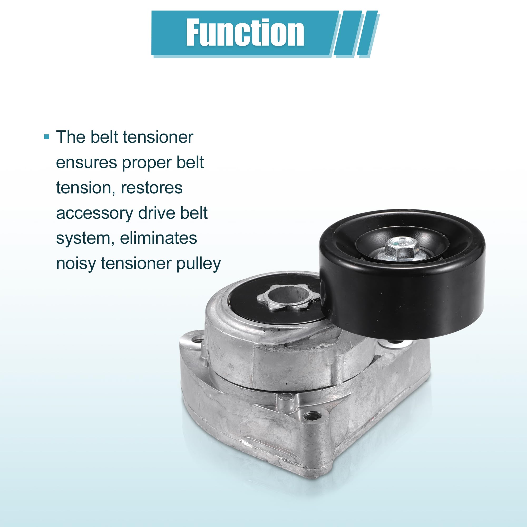 QUARKZMAN Polea Tensora De Correa De Transmisión Para Honda Accord 2003-2007 Para Honda Civic Cr-V Para Acura Tsx Csx Rdx Ilx, Número De Tensión De Correa Ac