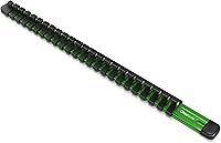 Vista 14 de Olsa Tools Organizador de Dados de Aluminio de 1/2 Pulgada Soporte de Dados de Calidad Premium (VERDE)