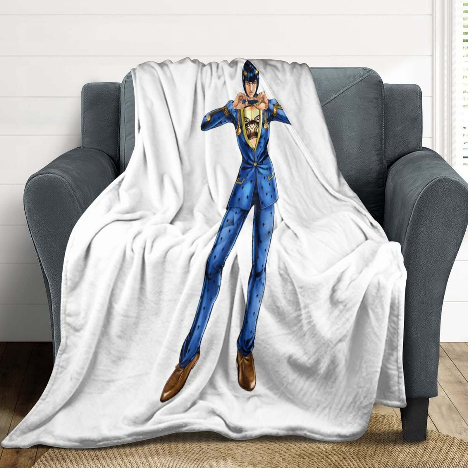 ジョジョ 黄金の風 ブローノ・ブチャラティ ブランケット JOJO WORLD2
