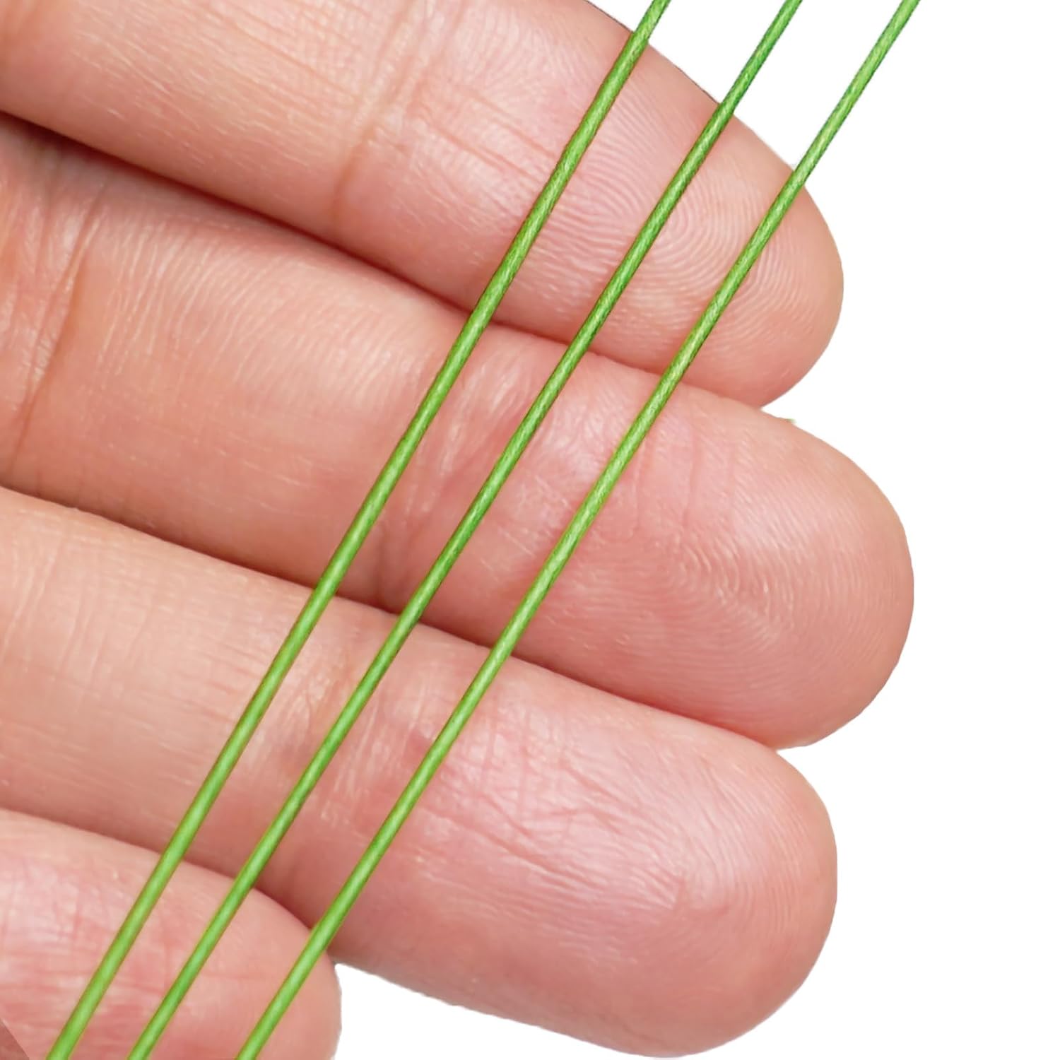 22 Gauge Floral Wire Stems Flower Florist Floral Stem Wire for Bouquet Craft,100Pcs Green 22 Gauge