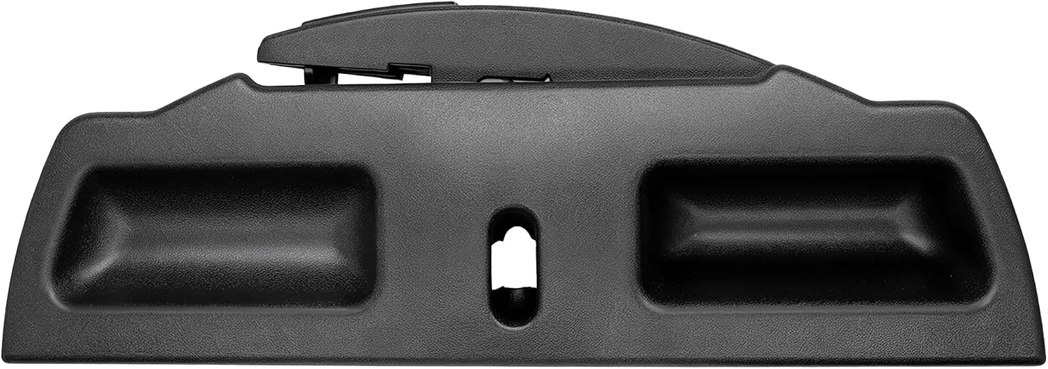 Center Console Jump Seat Armrest Lid Latch Compatible with Chevy Silverado Suburban Tahoe for GMC Sierra Yukon Avalanche 1995-2006 Jumpseat Console Lock Assembly Replace# 11098014, 812444, 812443