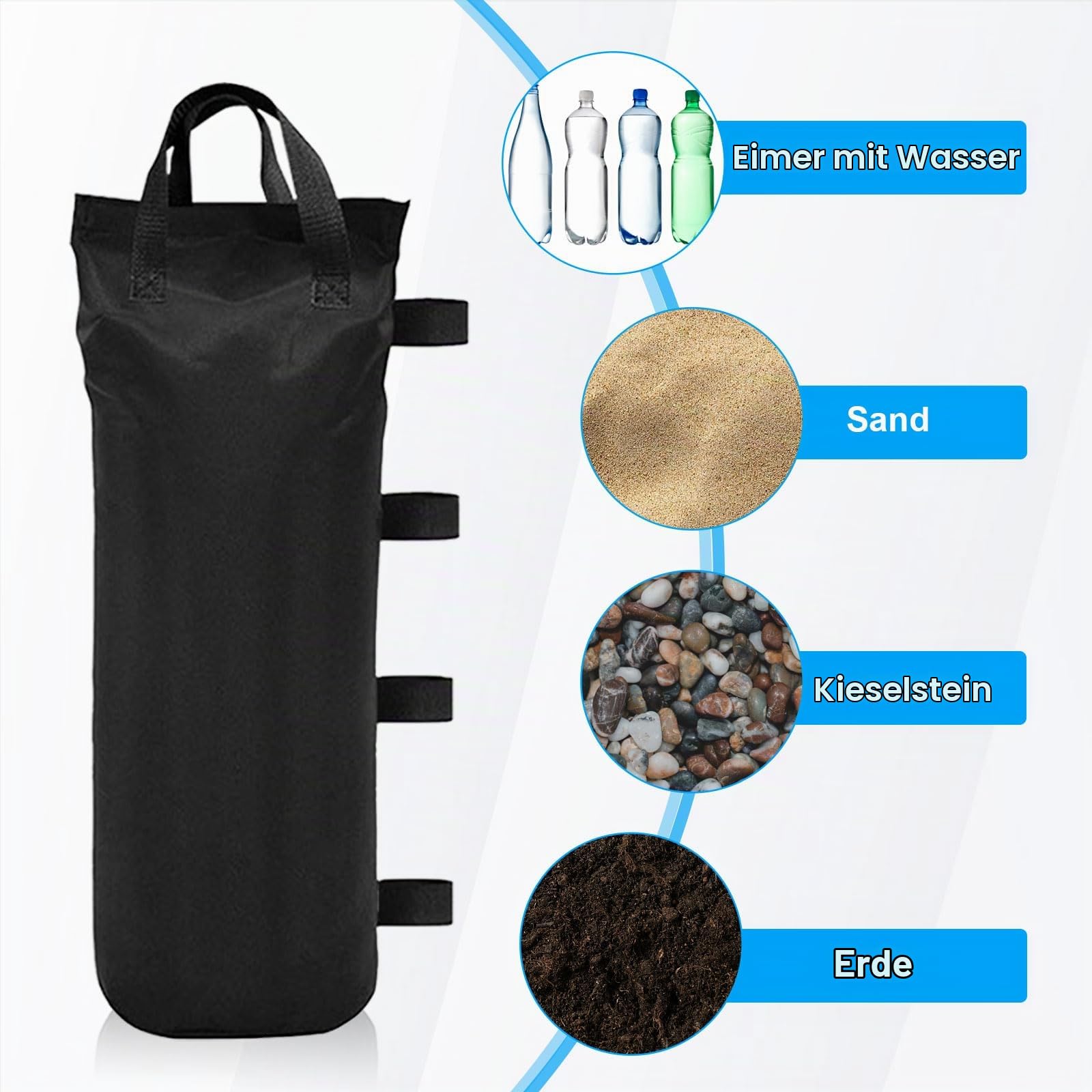 zelt beschwerer wasser 8 Stück Sandsäcke zum Beschweren, 800D Pavillon Gewichte, Sandsack Beschwerung 50x20 cm, Gewichte für Pavillon, Pergola Sandbag, Gewichtssack Oxford Stoff für Pavillon Garten Strand Zelt 9-12 kg Elektronik & Foto Edition:FOX Sleek look. Serious go. Category:Kinder Jugend Fahrräder_80 kg