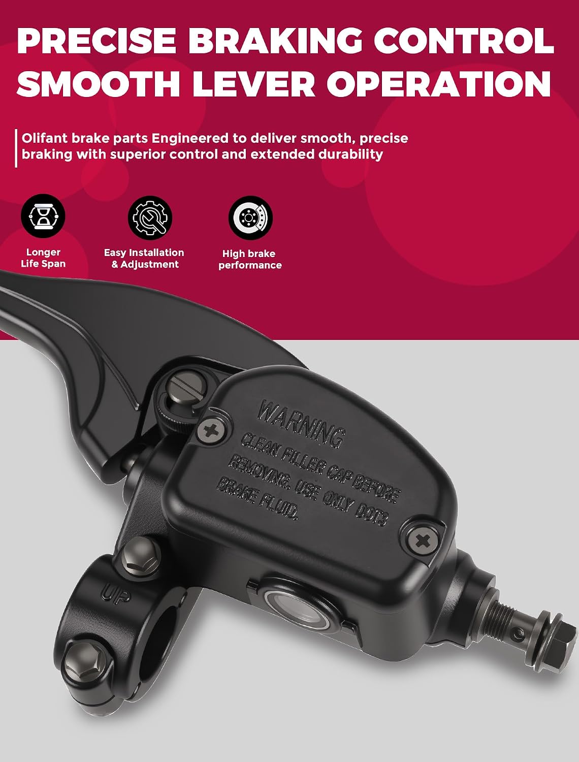Brake Master Cylinder for Polaris Trail Blazer 250 Trail Boss 250 325 350L