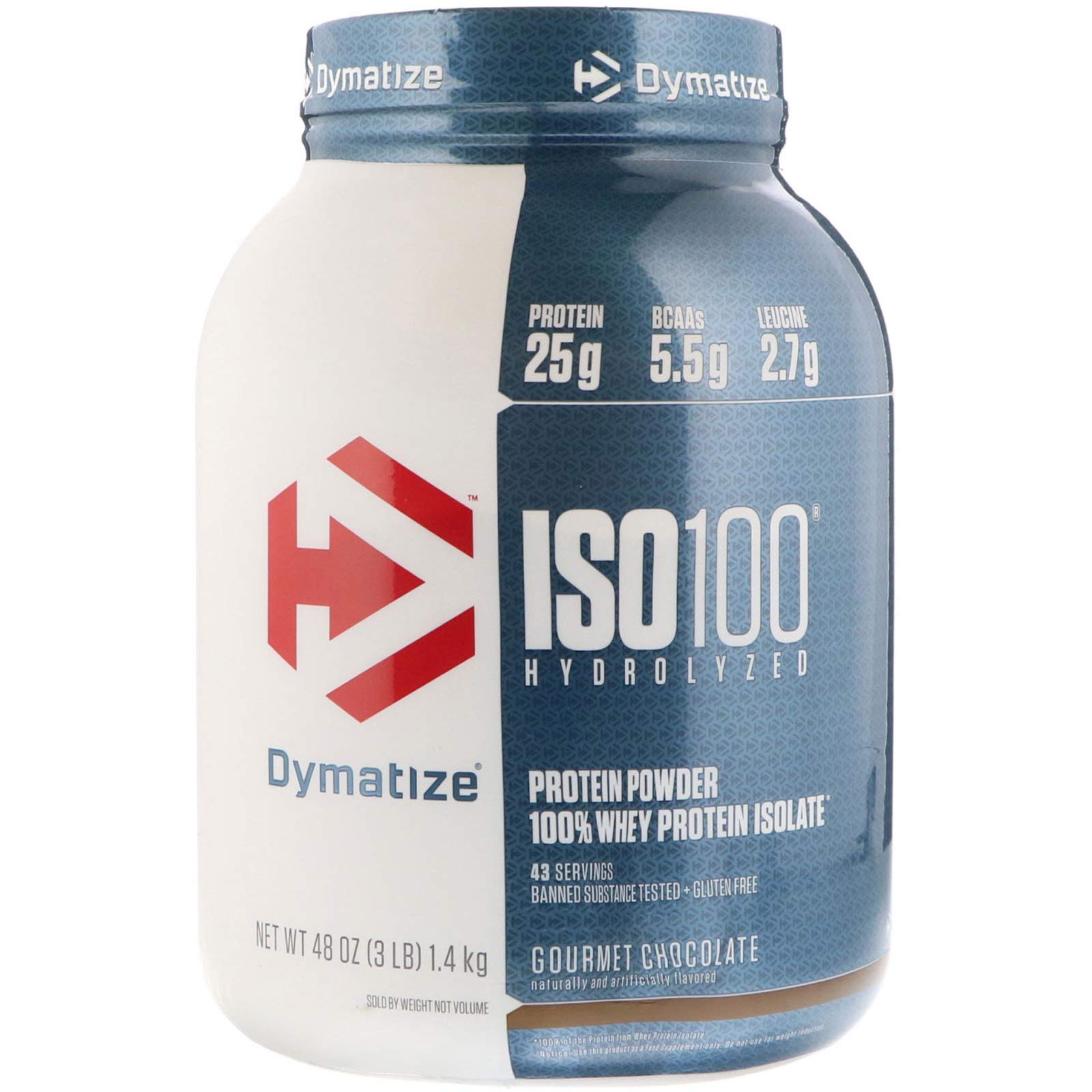 Buy Dymatize Nutrition, ISO100 Hydrolyzed, 100 Whey Protein Isolate