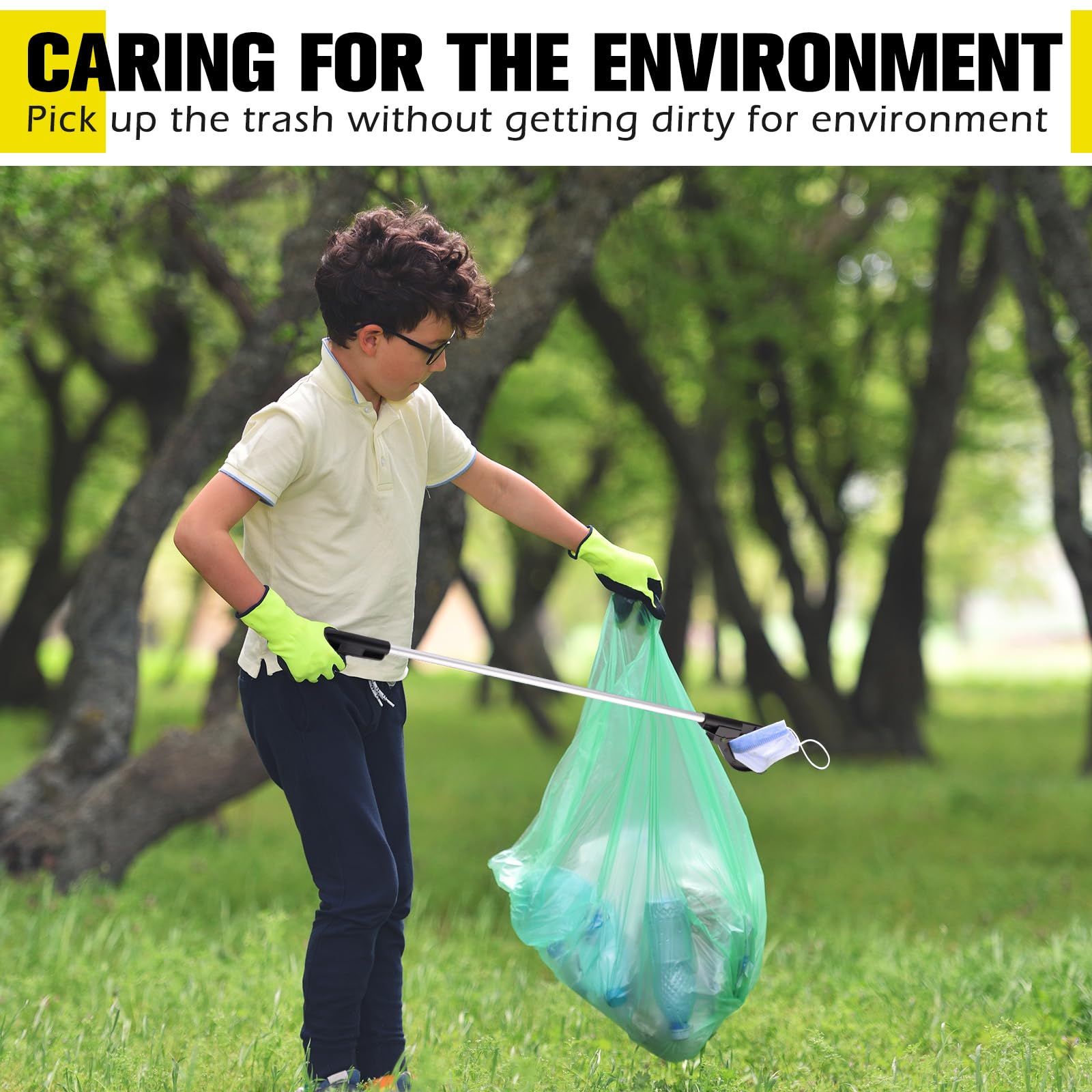 Amazon.com: Sabary 6 Pcs Grabber Reacher Trash Pickers Bulk Tool