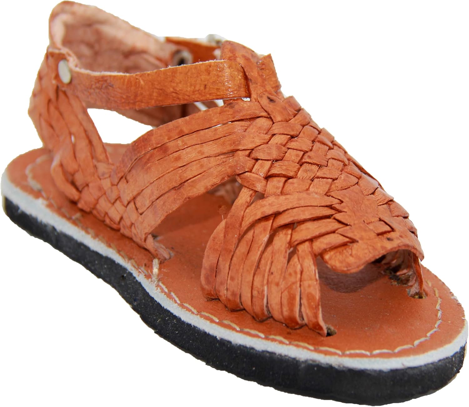 Kids Mexican Huarache Sandal - Authentic Leather Comfort