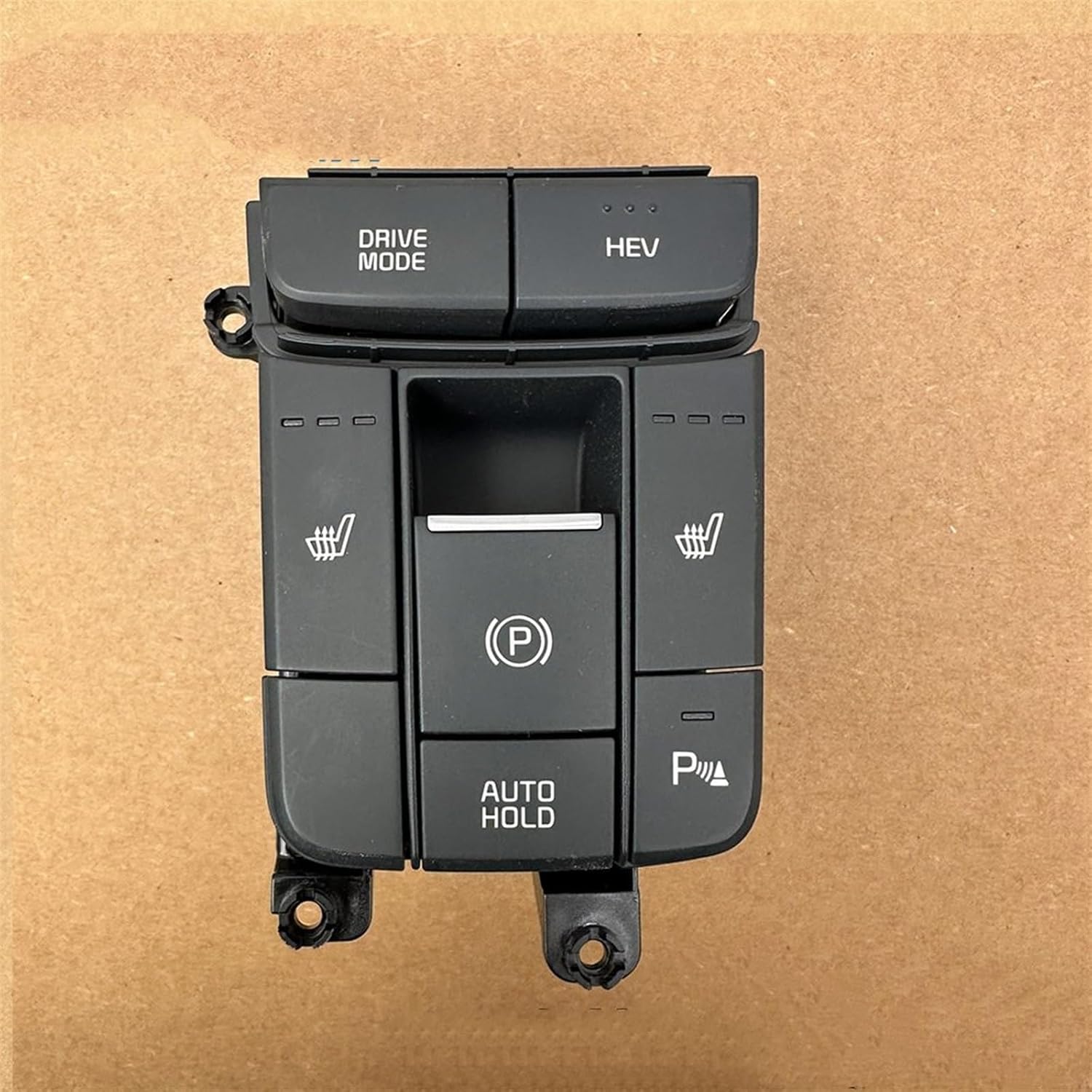 Compatible with KIA for Optima K5 2016 2017 2018 Car Console Electronic Handbrake Seat Switch with Radar Switch Parking Radar Switch Car Parking Brake Button (2)