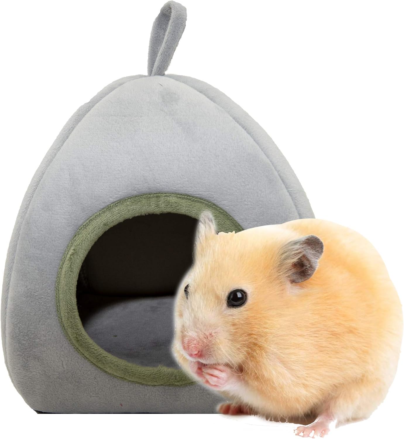 HLMOptimo Guinea Pig Bed Hideout Chinchilla Hedgehog Accessories Cage Toys Bearded Dragon House Hamster Supplies Habitat Ferret Rat…