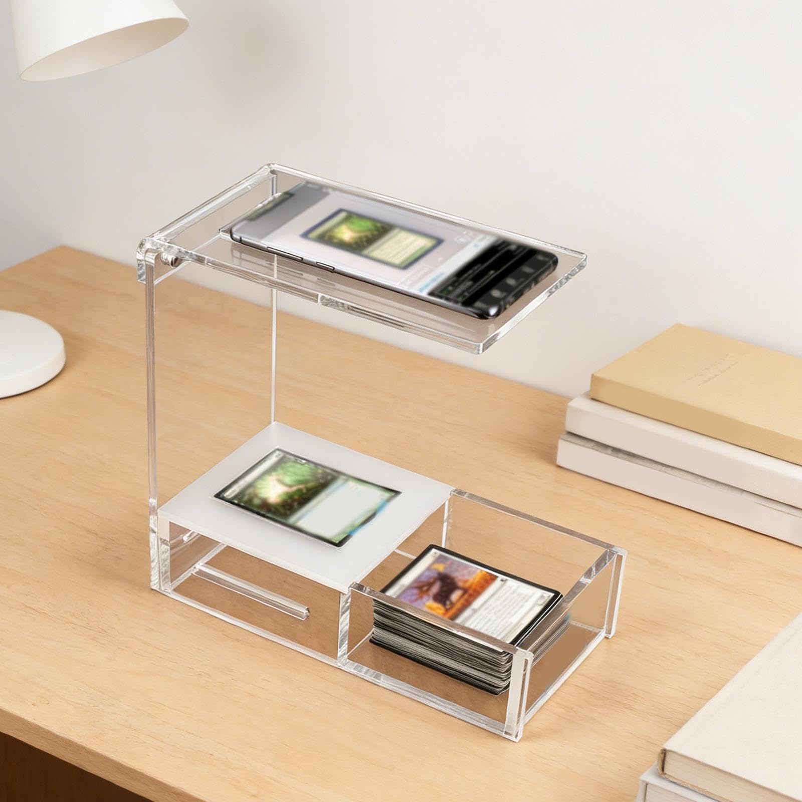 Porte-Cartes avec Plateau de Présentation et Robustesse Professionnelle. Porte-Cartes Transparent.