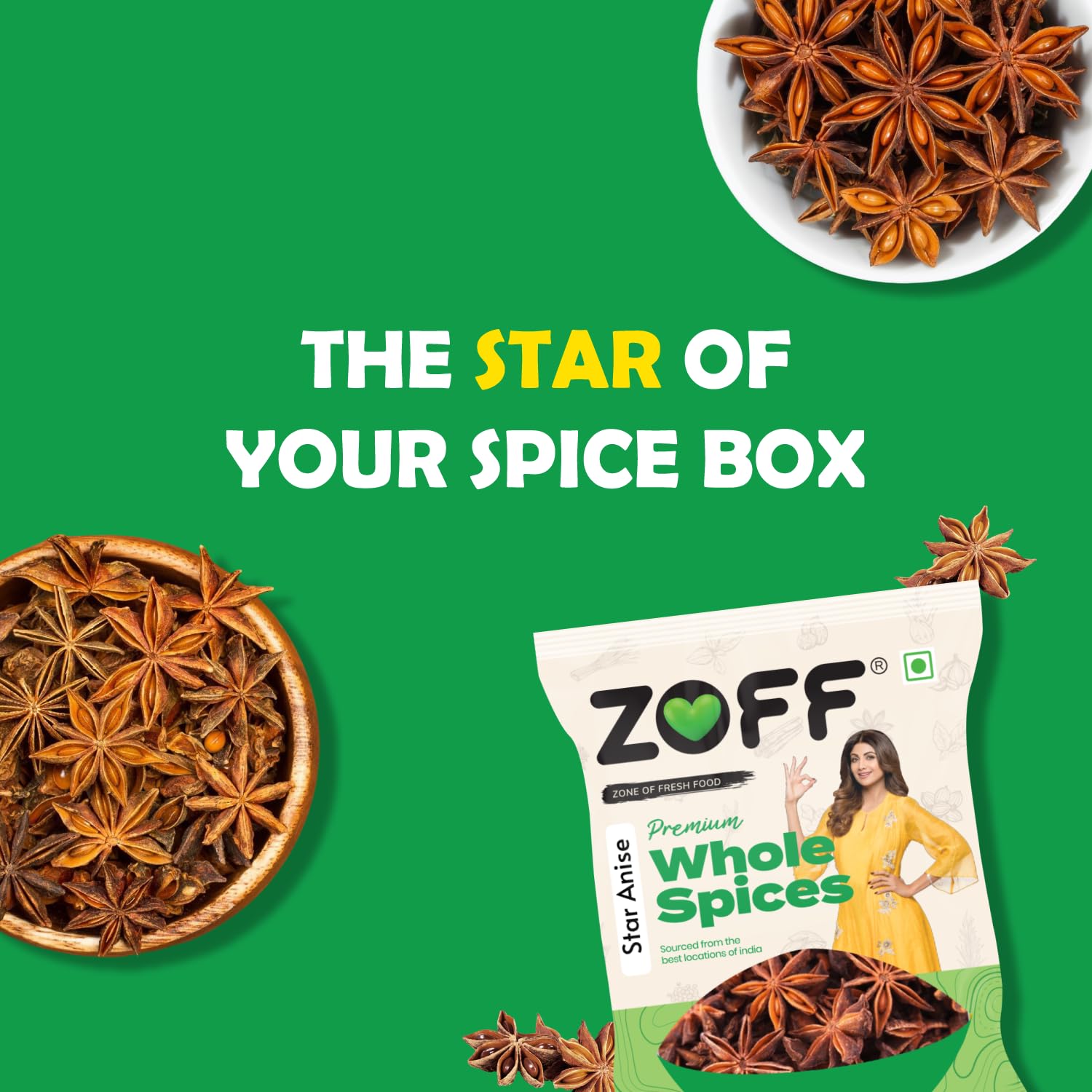 Zoff Staranise | Chakra Phool | Net Weight 50 g - Image 4 thumbnail