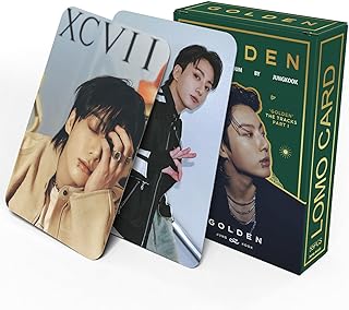 Golden Album Photocards First Solo Album Photo Cards Kpop Lomo Card Set Gift Merch