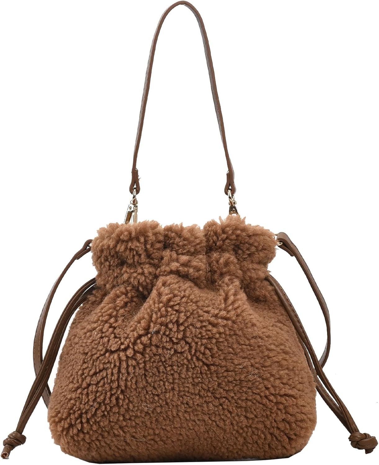 Fluffy Purse, Faux Fur Purses for Women Furry Crossbody Bucket Bags Fuzzy Shoulder Tote Bag | Fluffy Purse, Faux Fur Purses, Furry Crossbody, Fuzzy Shoulder