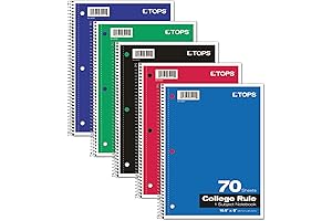 Oxford Spiral Notebook: Premium Single Notebook for School and Office Use