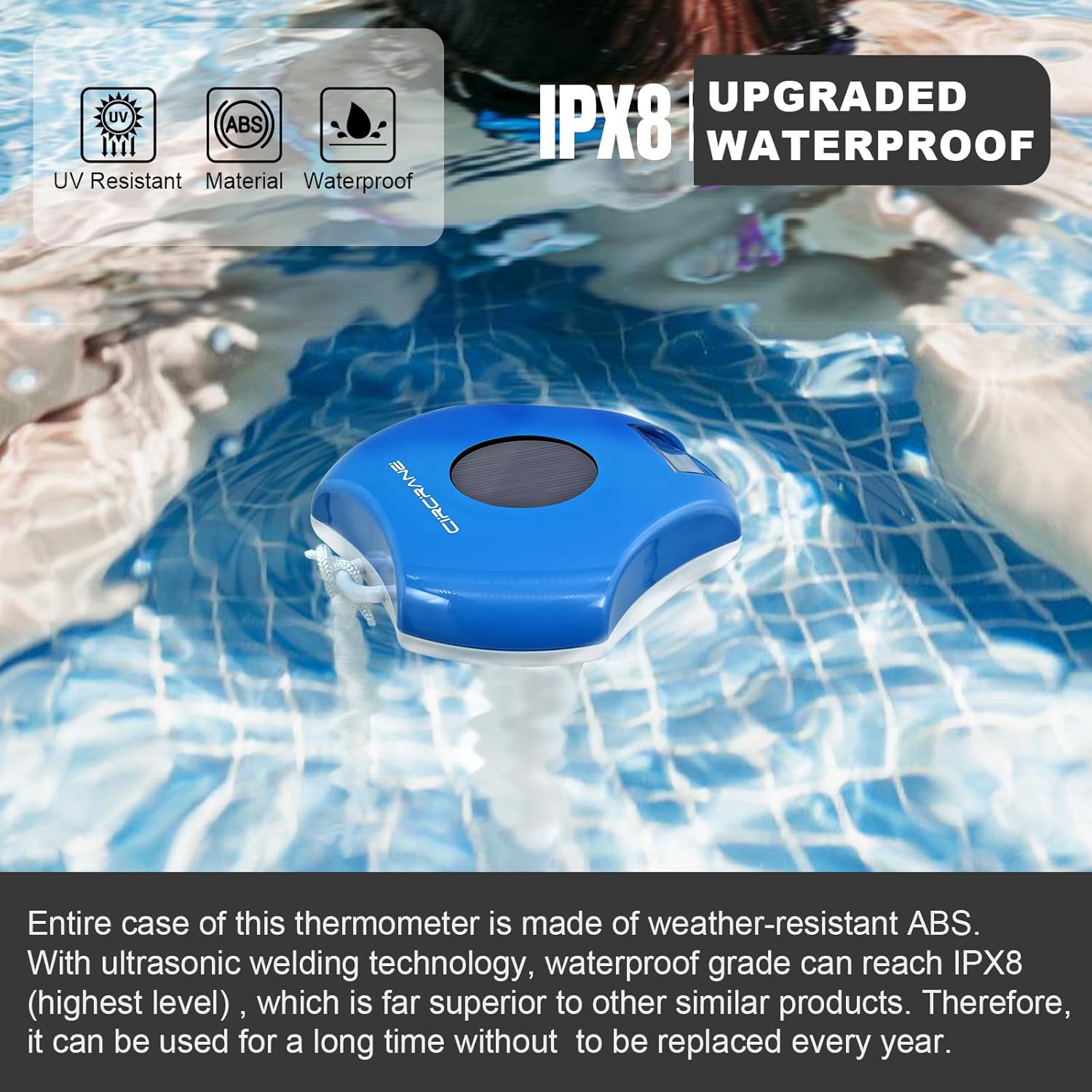IPX8 Waterproof Feature