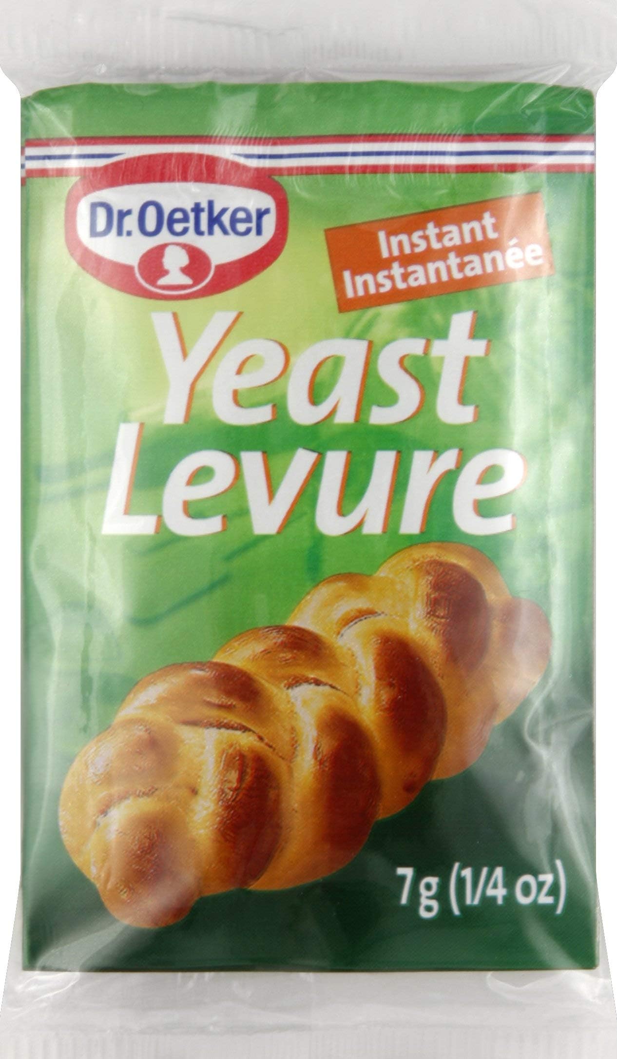 Dr. OetkerYeast Levure Instant, 0.25-Ounce (Pack of 3)