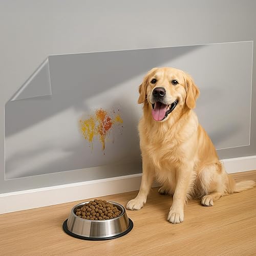 Clear Wall Protector, Non Adhesive Electrostatic Clear Contact Paper Door