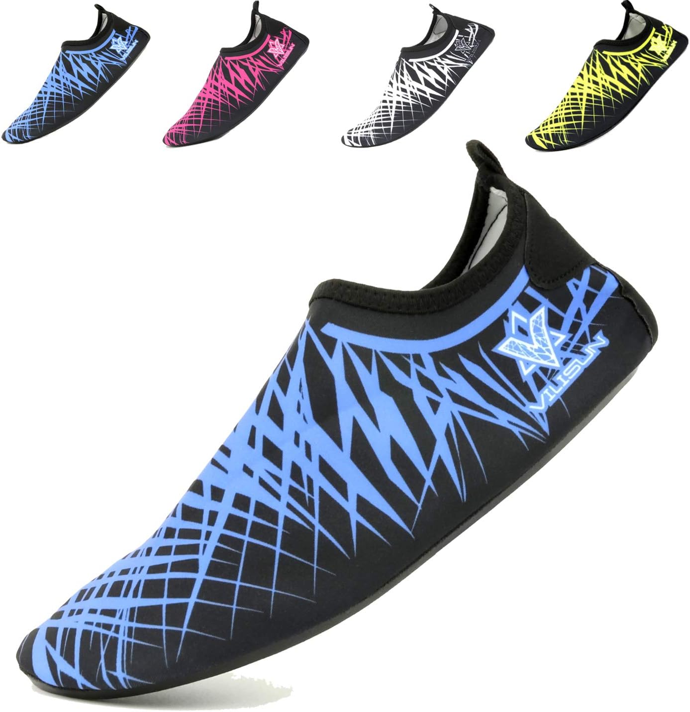 Water Shoes Mens Womens Barefoot Sport Socks Ourdoor Swim Skin Shoes for Beach Running Snorkeling Surfing Diving Yoga Exercise