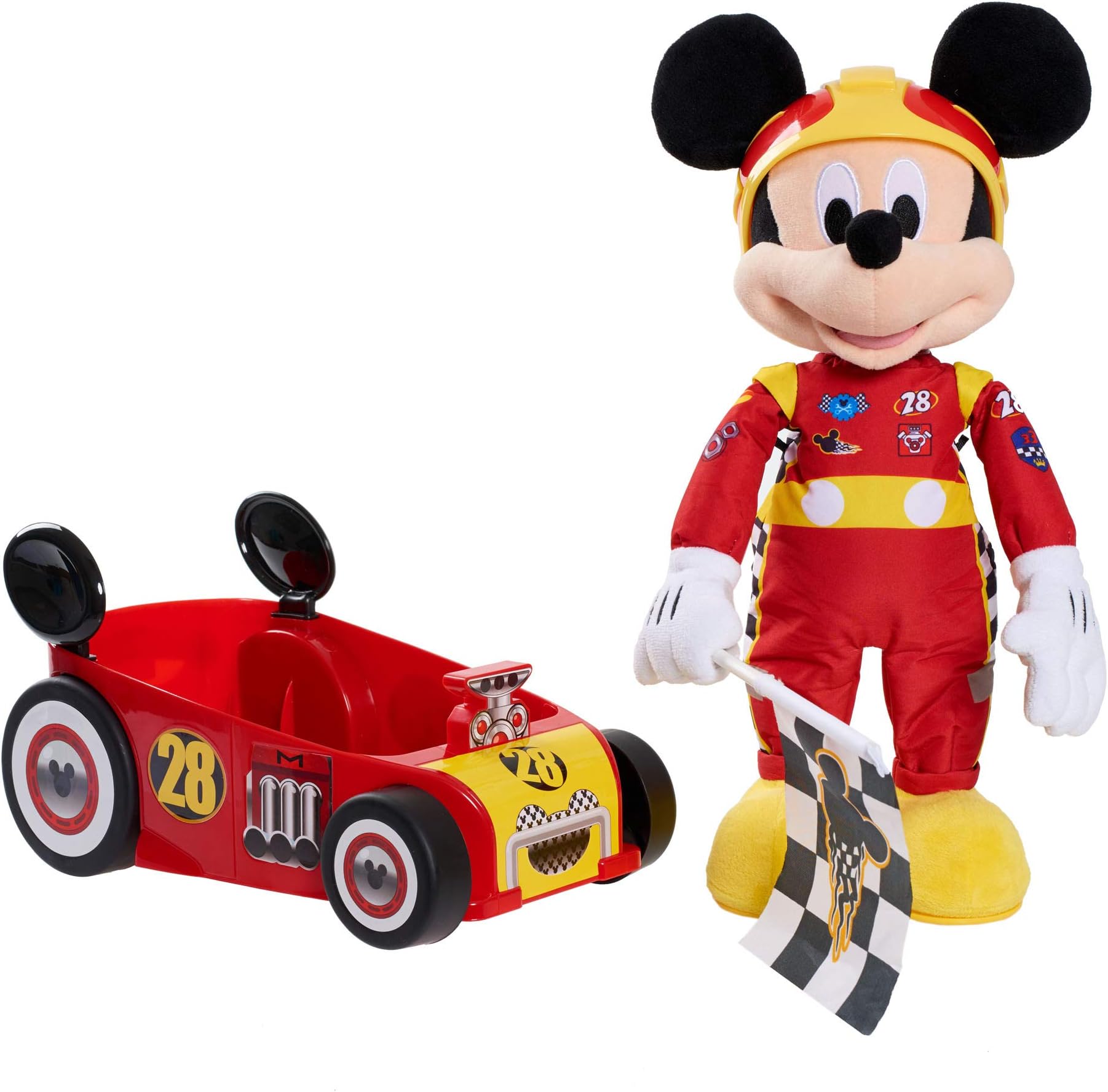 Mickey and the Roaster Racers Racing Adventures Mickey Plush