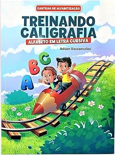 Cartilha de Alfabetização. Caligrafia Letra Cursiva