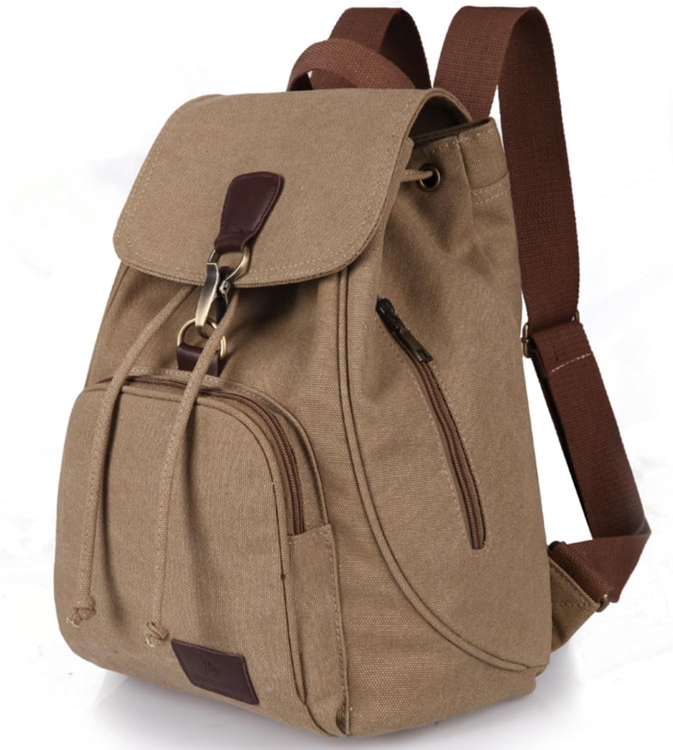 ModaZeal Canvas Backpack for Women Men Canvas Rucksack Unisex Backpack School Bag Casual Travel Bag Laptop Rucksack for Daily Use