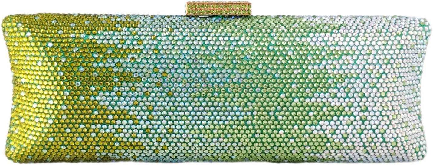 Mini Rhinestone Clutch Purses for Women Formal,Long Evening Bags and Clutches,Party Prom Crystal Clutch Bag