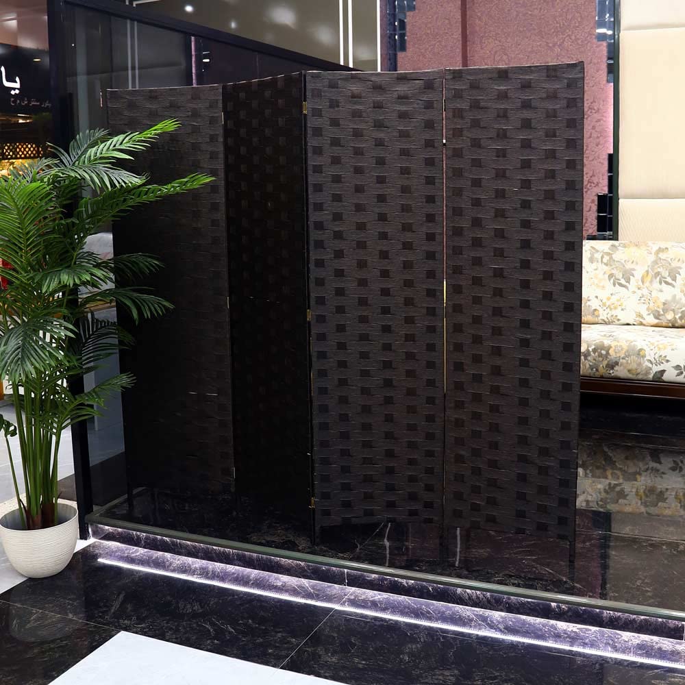 Buy YATAI Bamboo wooden Room Dividers and Folding Privacy Screens 4