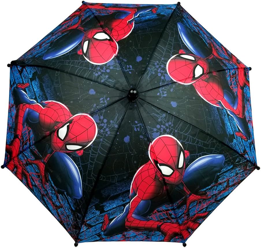 Spider-Man Kids Umbrella Black One Size