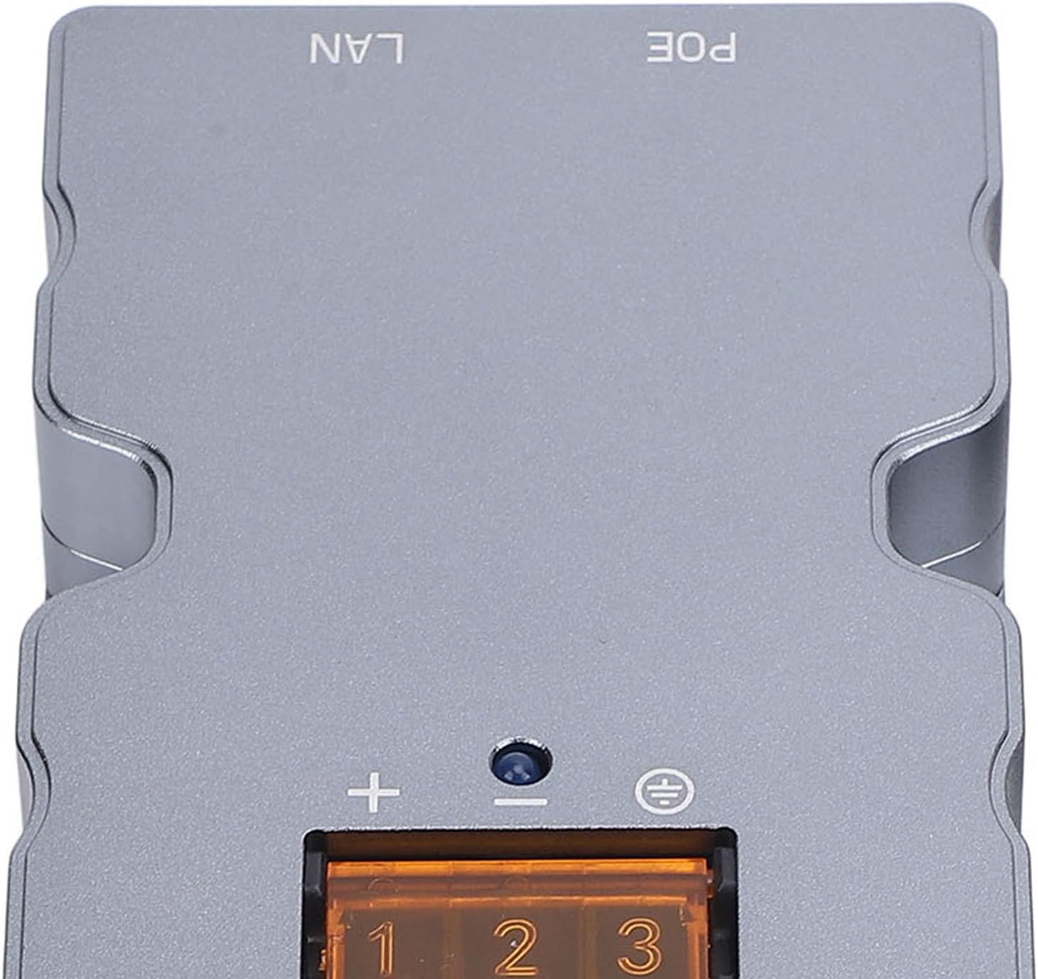 GigE Passive PoE Injector Kit Aluminum Alloy Supports 10/100/1000Mbps ESD Includes Adapter Cable Manual