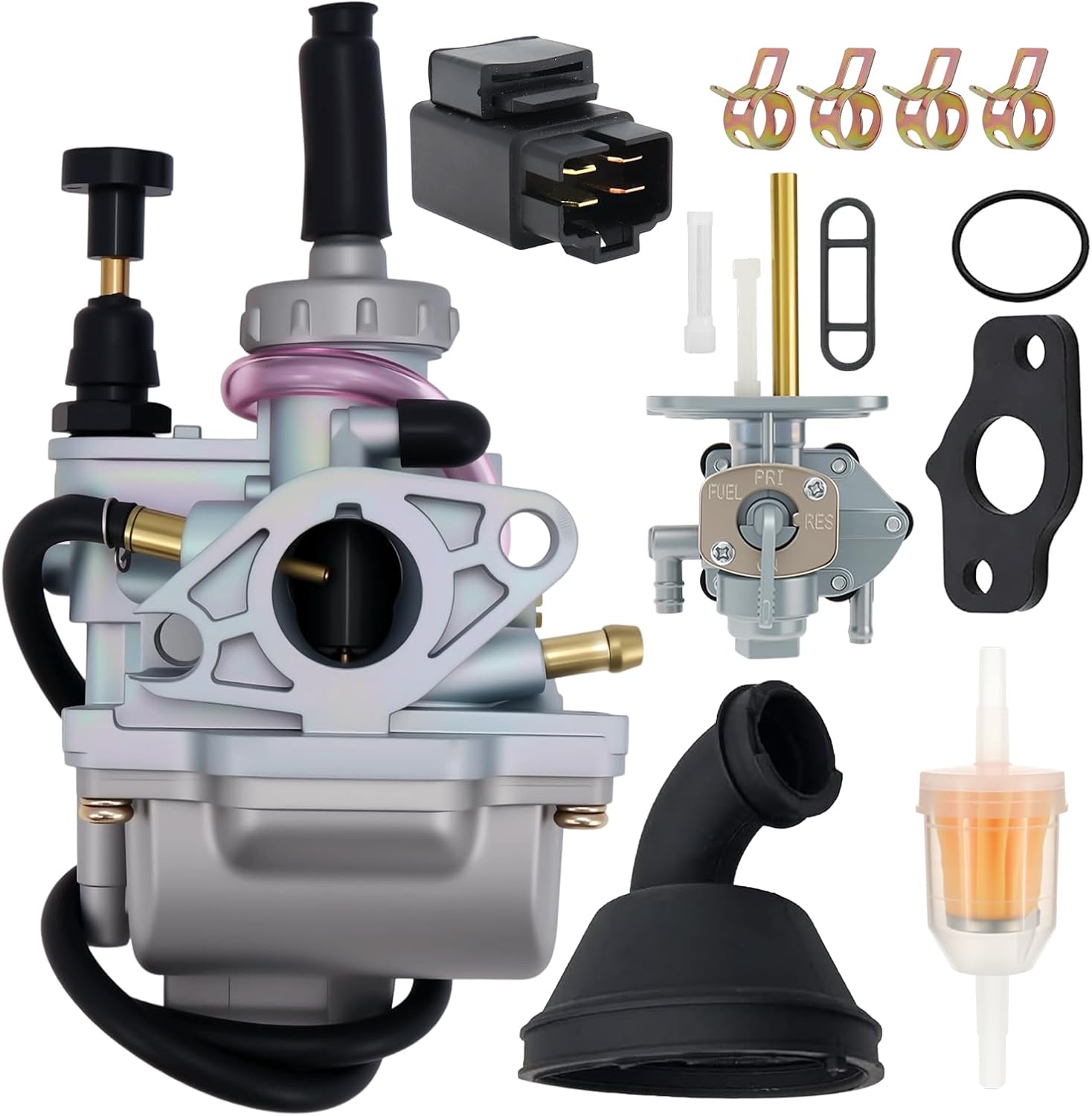 Carburetor for Suzuki Quadsport LT80 80 Lt 80 2x4 ATV 1987-2006 Carb for Kawasaki KSF80 KFX80 2003-2006 15003-S005 13200-40B00 13200-40B10