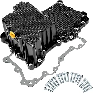 CA6010400 Engine Oil Pan with Gasket and 17 screws Compatible with for Ford F-150 F150 2015 2016 2017 2018 2.7L Ecoboost V6 Engine, Oil Pan Replace 264-336