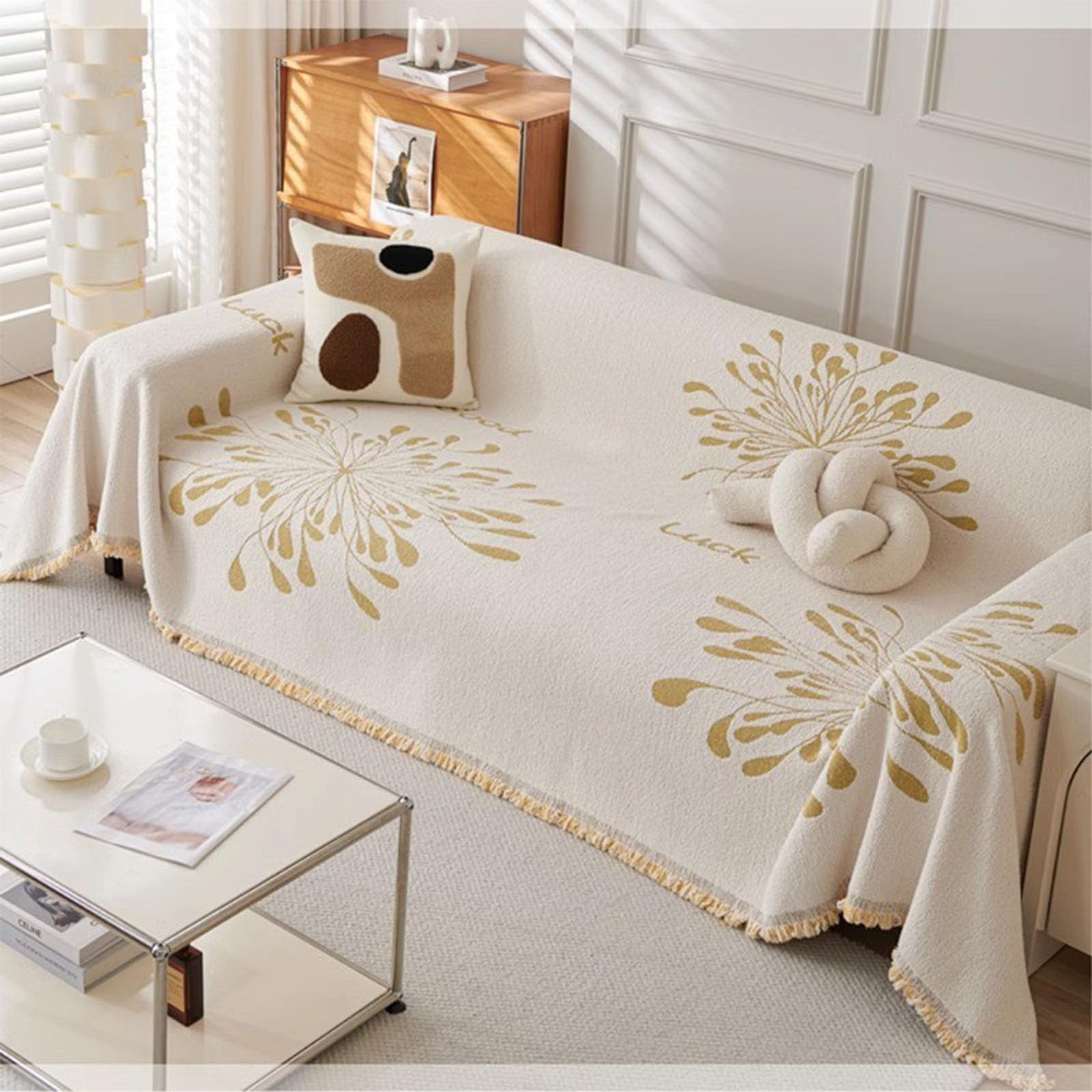 Plaid de canapé en chenille une atmosphère chaleureuse pour votre intérieur