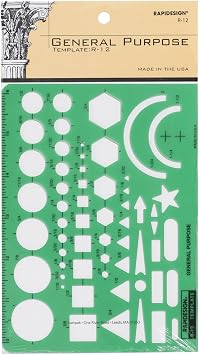 General Purpose Template, 1 Each R12
