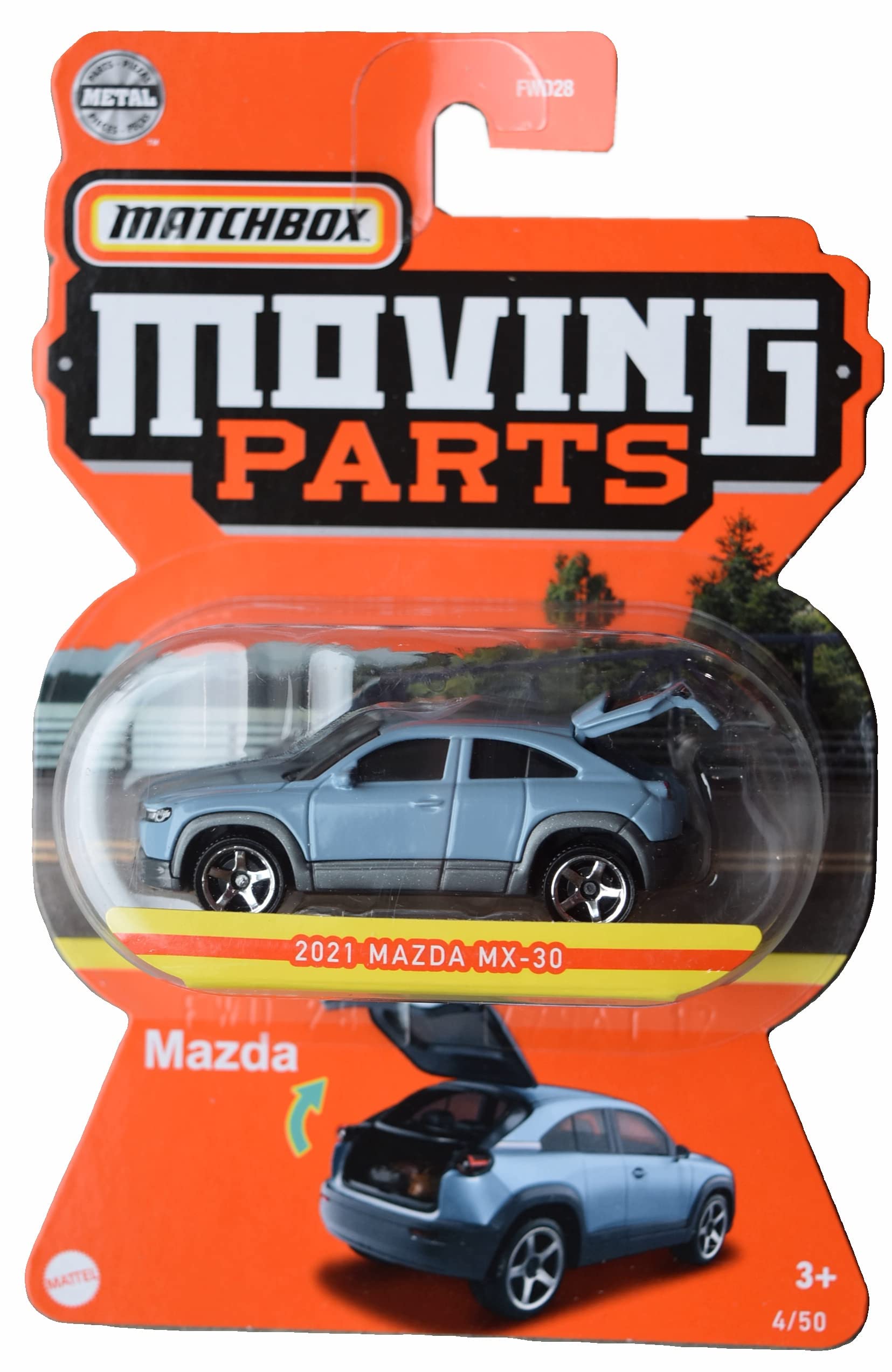 Matchbox 2021 Mazda MX 30, Części ruchome 4/50