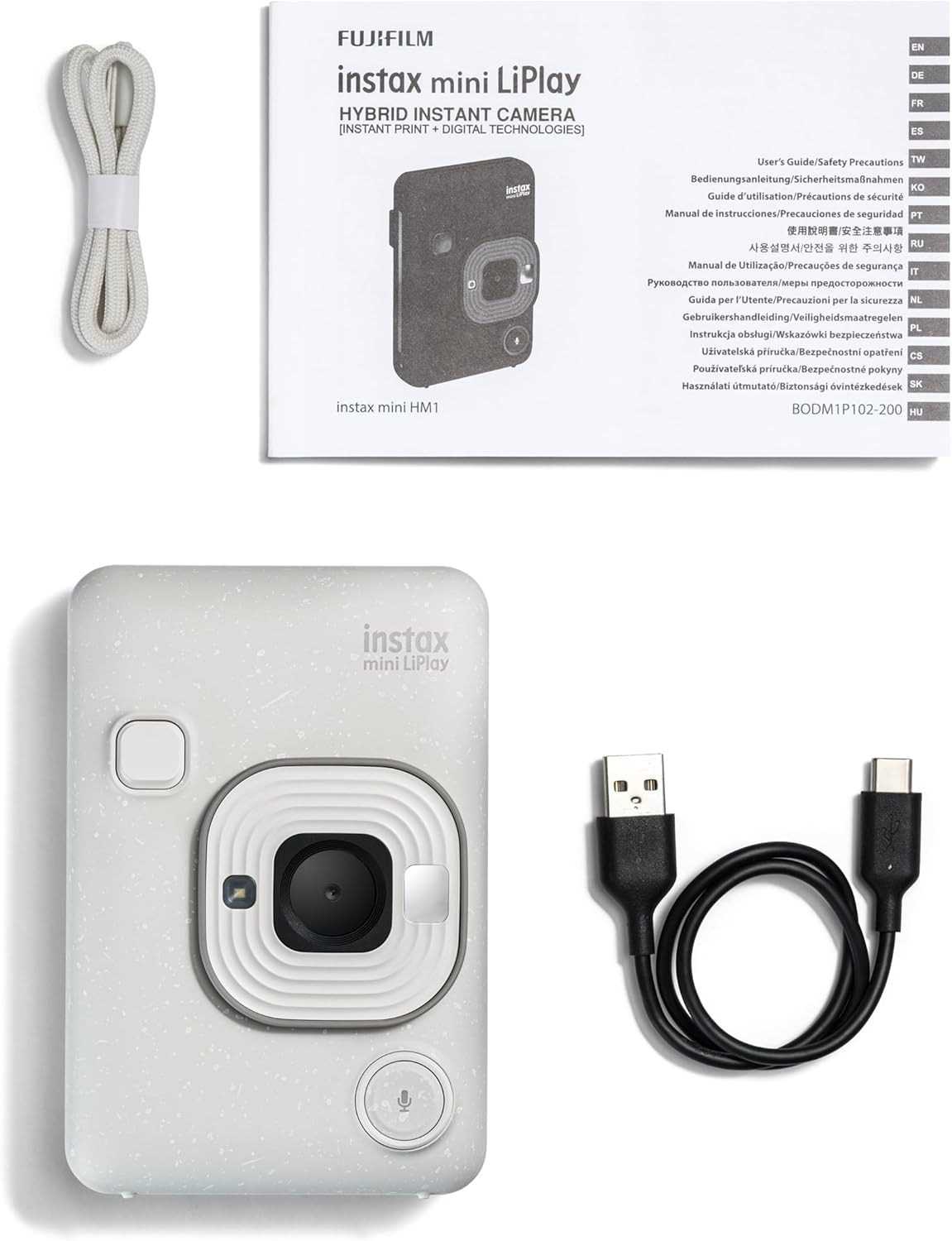 instax mini LiPlay ホワイト Amazon.co.jp: 富士フイルム