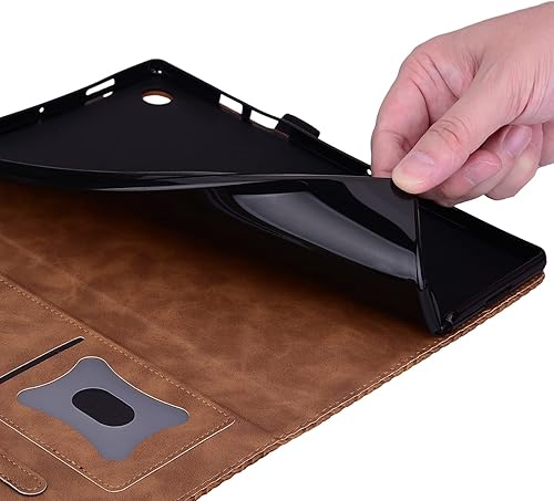 Miniatura 6 de Funda para Samsung Galaxy Tab S6 Lite 10.4 "2020 SM-P610SM-P615 Funda de cuero PU con soporte de múltiples ángulos con ranura para tarjeta para