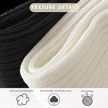 Leg Warmers - 1 Paire De Jambières Au Crochet - Avec Le Design D'une