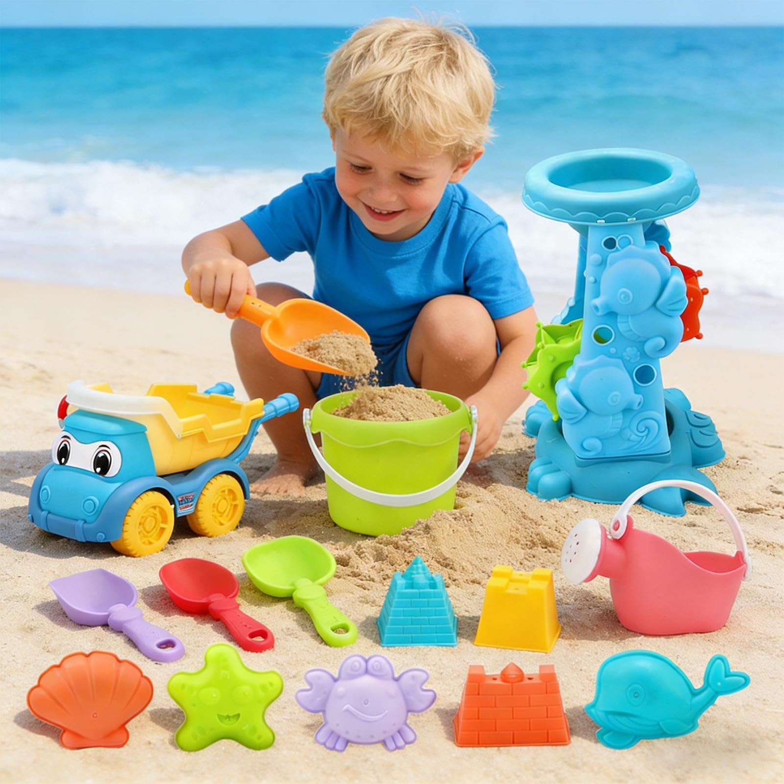 Generico Strandspielzeug für Kinder 30-teiliges Set für