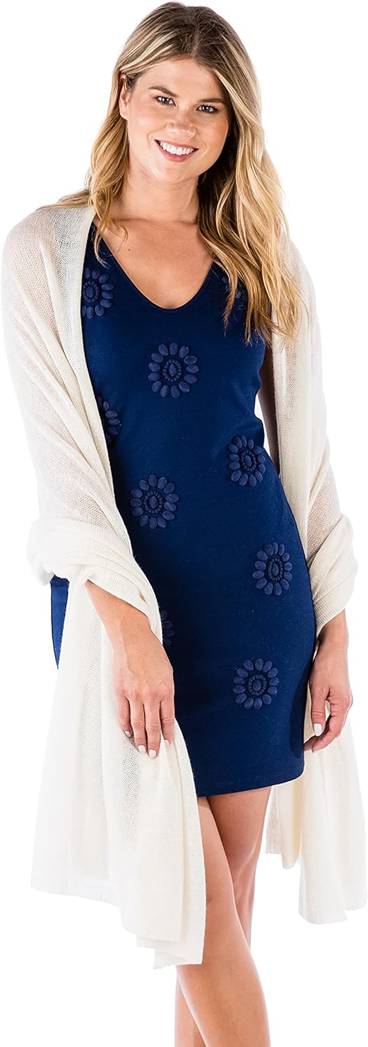 Alashan Cashmere 100% Cashmere Light Weight Travel Wrap