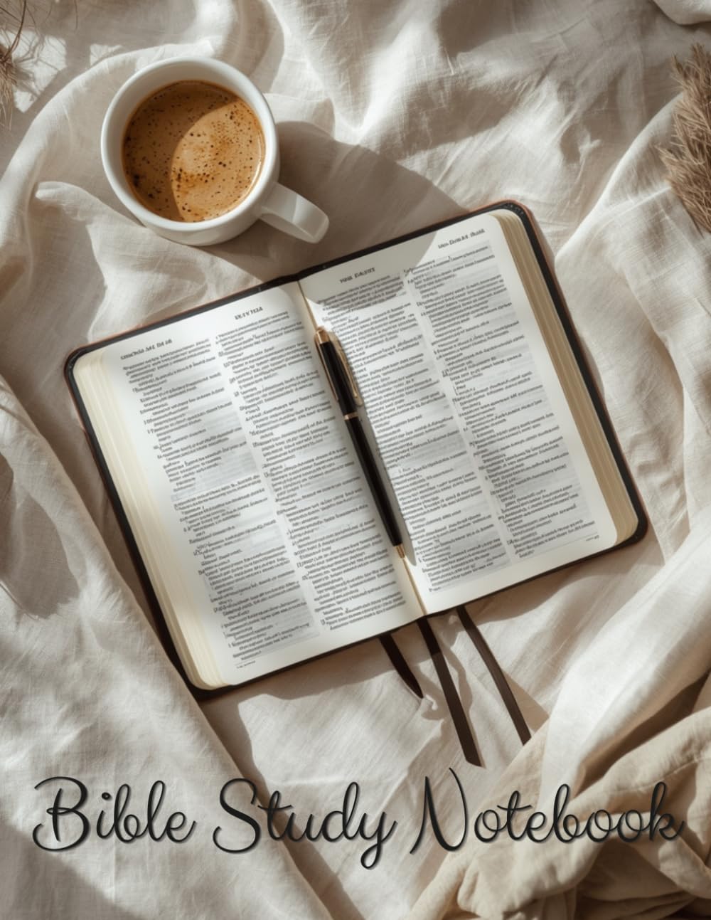 Bible Study Notebook: Christian Journal with Prayer Writing, Gratitude, Scripture Notes & Sermon Pages | 120 Pages (8.5 x 11): All-in-One Bible Study, Prayer & Gratitude Journal for Daily Devotions