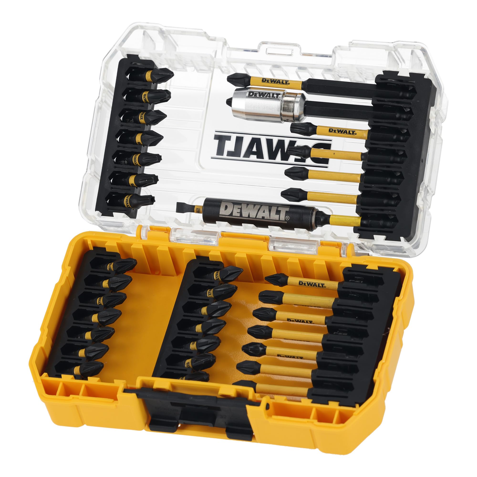 DEWALT EXTREME FlexTORQ Juego de atornillado (37 piezas), DT70731T-QZ