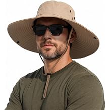 Wide Brim Sun Hats Men Bucket Hat Fishing Hats