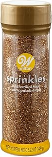 Wilton Pearlized Sugar Sprinkles for Cookie & Cake Decorating, 5.22 oz., Gold