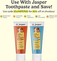 Vista 2 de Jasper Cepillo de dientes para perros, kit de cepillado de dientes de mascotas de 360 grados, cepillo de dientes para gatos, kit de cuidado dental