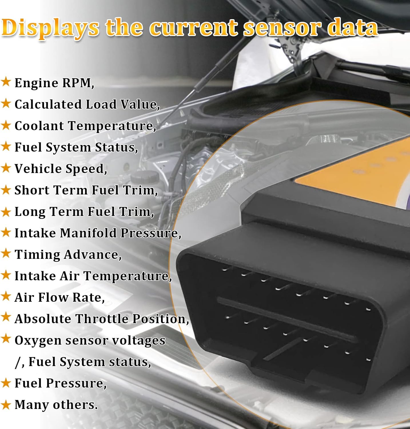 OBDII USB V1.5 Scanner OBD2 Adapter Diagnostic Cable for Multi-Brands CAN-Bus for Windows Car Fault Scanner OBDII Computer Tester Diagnostic Coding Tool with Manual 9-16V for Car and Light Truck