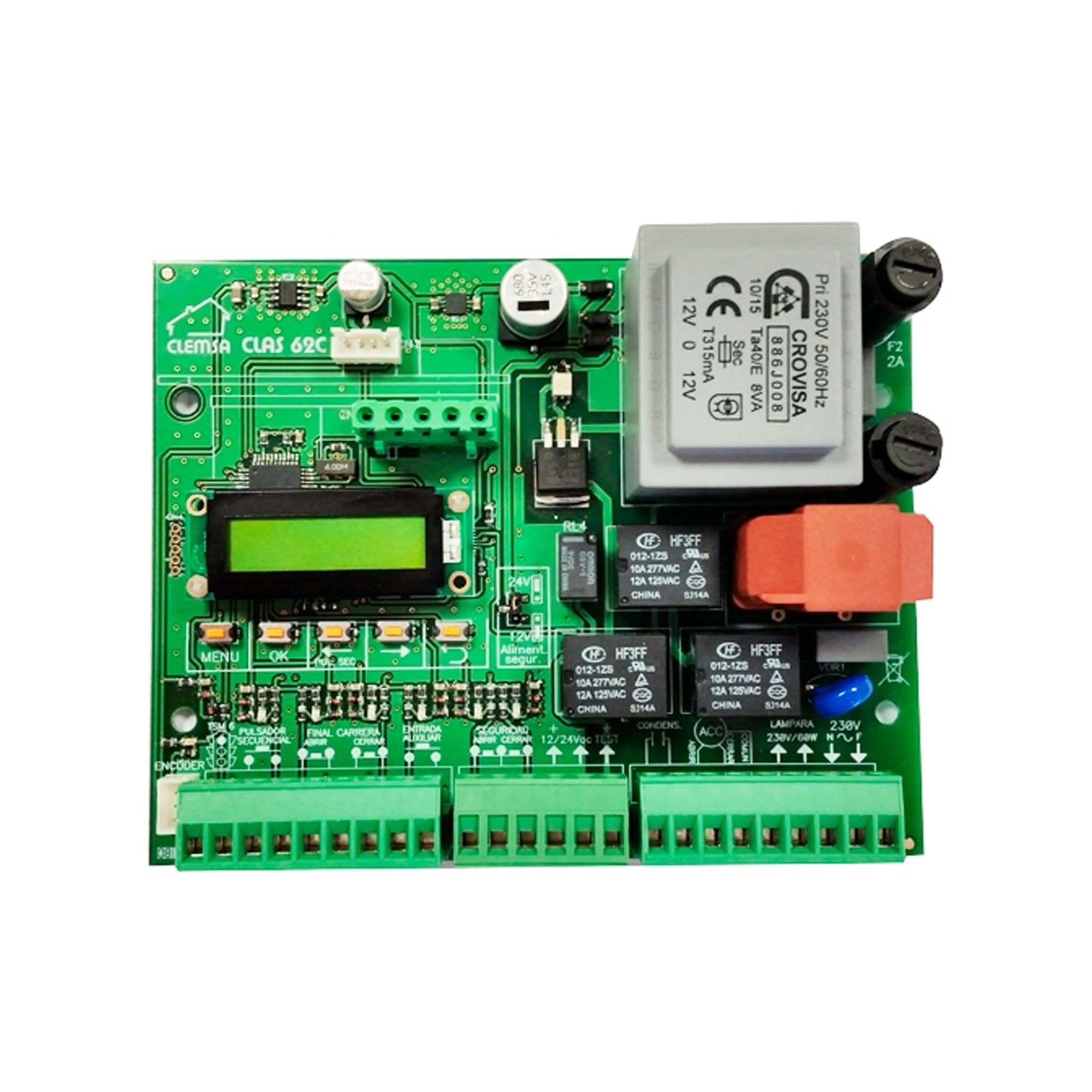Motor puerta corredera CLEMSA AC 562 N para puertas hasta 500 Kg cancela cochera porton forja
