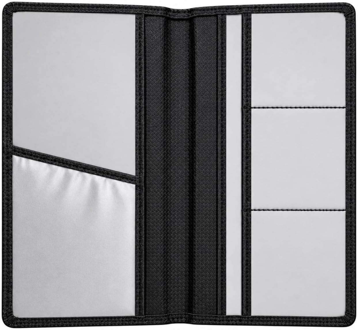 Car Registration & Insurance Card Holder, Black | Carbon Fiber
